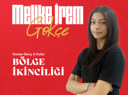 Melike İrem Gökçe Karate Genç A Kızlar BÖLGE İKİNCİSİ!